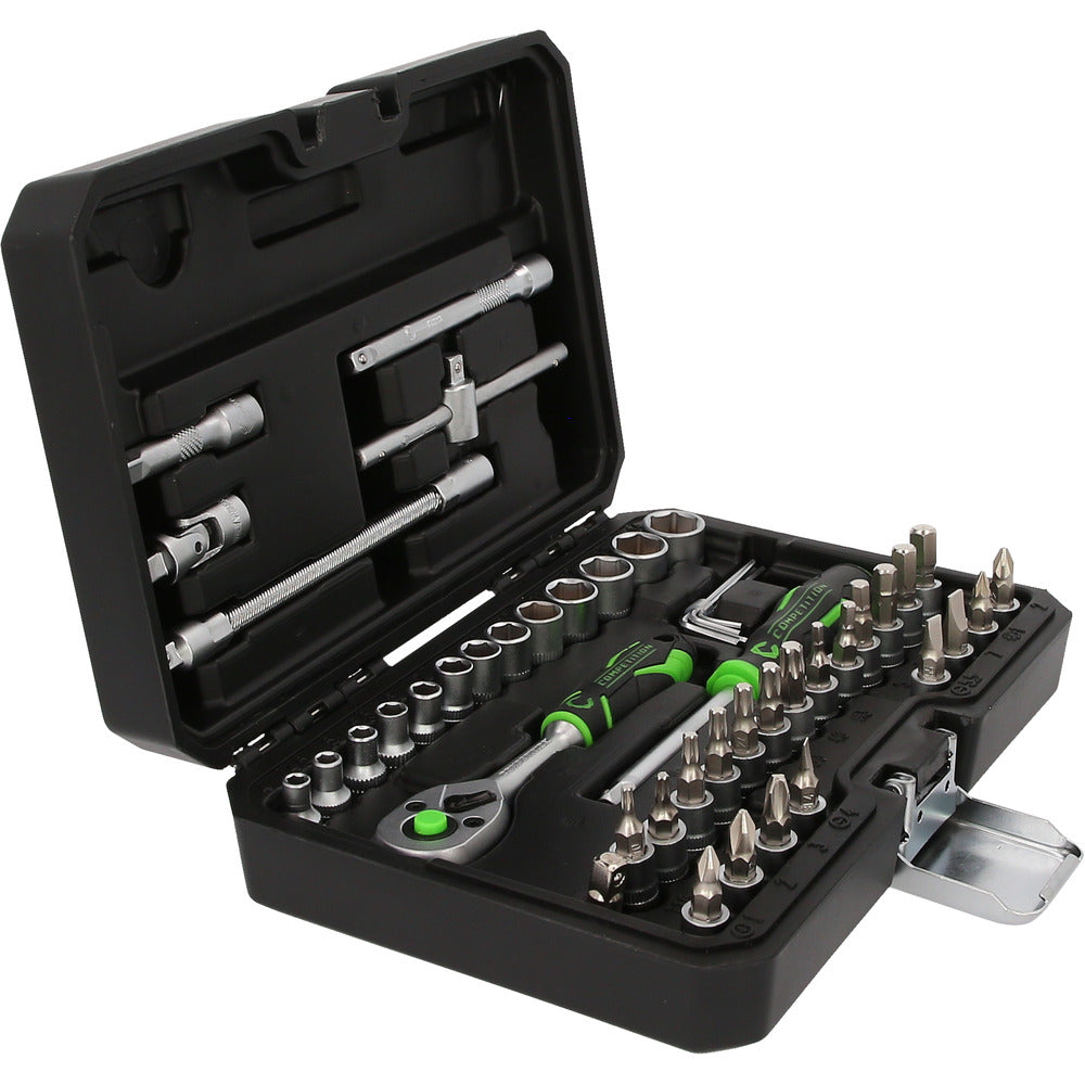 Coffret de douilles COMPETITION 1/4", 48 pcs - 512.0048 COMPETITION