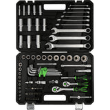 Coffret de douilles COMPETITION 1/4"+3/8", 91 pcs - KS Tools - 512.0092 COMPETITION