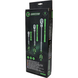 Jeu de cliquets télescopiques COMPETITION, 3pcs, 1/4"+3/8"+1/2" - KS Tools - 512.0103 COMPETITION