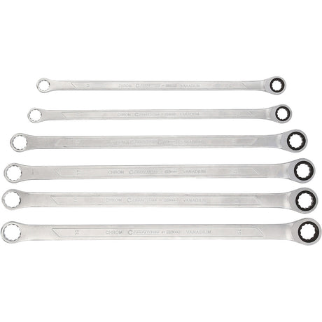 Jeu de clés polygonales à cliquet COMPETITION, 6 pcs - KS Tools - 512.0205 COMPETITION