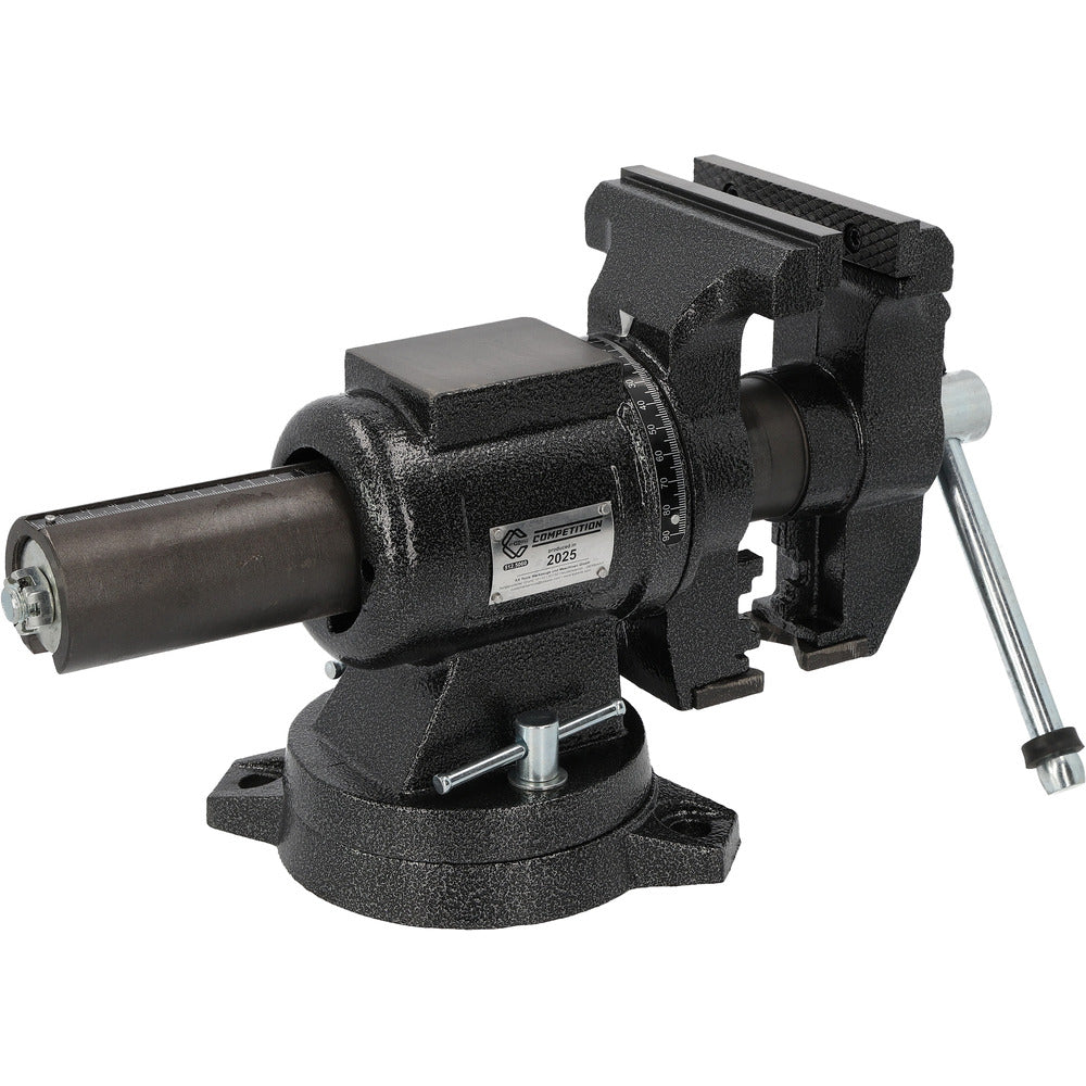 Étau multifonction COMPETITION 2-en-1, 5", pivotant sur 360° - KS Tools - 512.5060 COMPETITION