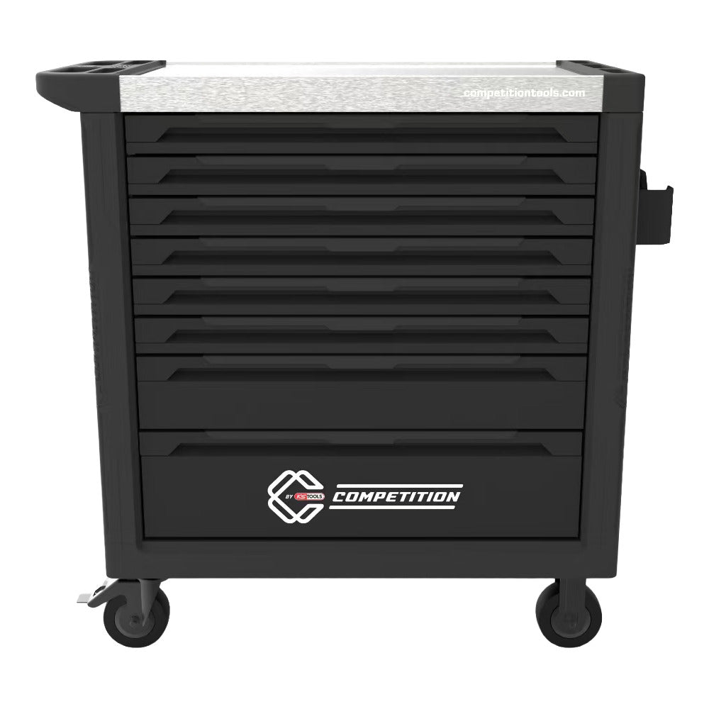 Servante d'atelier COMPETITION avec 8 tiroirs et 434 outils premium - KS Tools - 512.5434 COMPETITION
