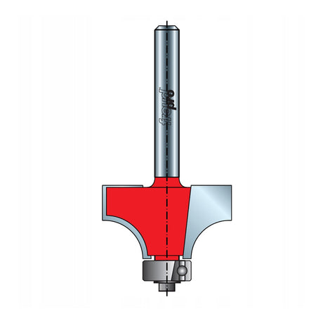 Fraise  pour arrondi convexe Bois FREUD 2 tranchants Queue 8 diam 16,7 mm hauteur totale 54,9 mm