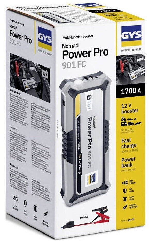 Booster Lithium Nomad power pro 901 FC GYS - 85879