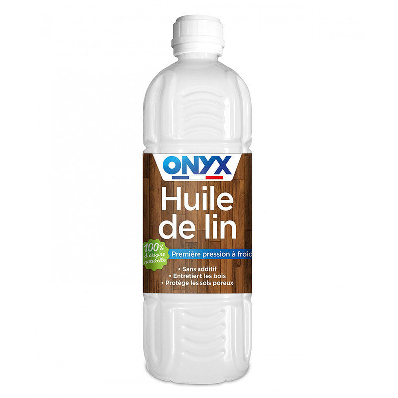 Huile de lin ONYX 524066 - 1ère pression à froid - 1L