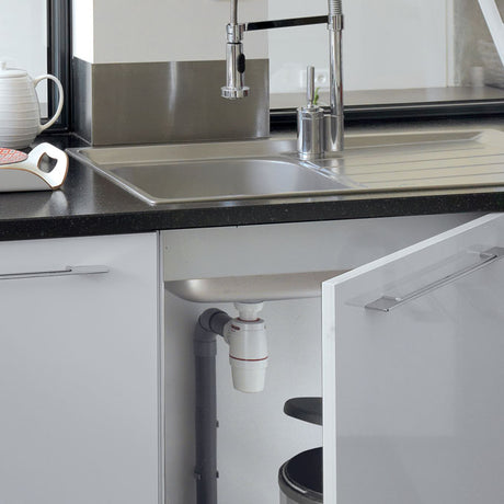 Siphon Wirquin Néo d'évier, garanti 0 fuite avec ses joints bi-injectés - Wirquin - 30722150