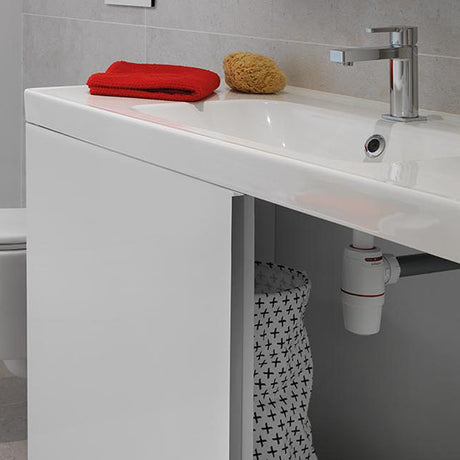 Siphon Wirquin Néo de lavabo, avec joints bi-injectés, sortie Ø40mm - Wirquin - 30722154