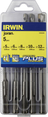 Coffret de Mèche à percussion 5pcs  SDS-plus - IRWIN - 10502089