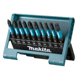 Jeu d'embouts MAKITA E-12011 Impact Black Bit-Set 10-tlg