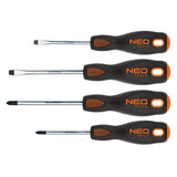 Jeu de 4 Tournevis NEO TOOLS 04-204