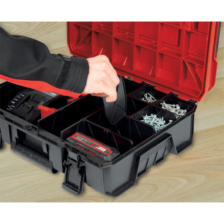 Kit de casiers en plastique pour coffrets E-CASE EINHELL 4540012 9 pièces