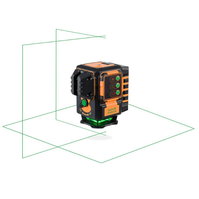 Laser multilignes GEO FENNEL GEO4-XR GREEN 533150 - ligne verte avec accessoires