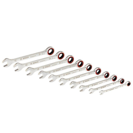 Lot de 10 clés BOSCH 1600A02AU0 Professional