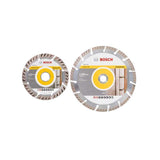 Lot de 2 disques diamant Bosch Professional 06159975H9 125mm/230mm spécial maçon