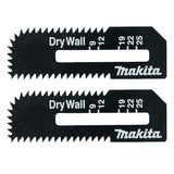 Lot de 2 lames plaque de plâtre MAKITA B-49703 pour DSD180