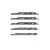 Lot de 5 lames de scie sabre S 2345 X BOSCH 2608654404 pour bois