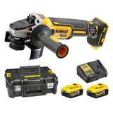 Meuleuse d'angle 125 mm 18 V (2x5ah) DEWALT DCG405P2-QW