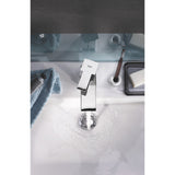 Mitigeur lavabo monocommande SAIL CUBE GROHE 23435000 bec bas - taille S - chrome
