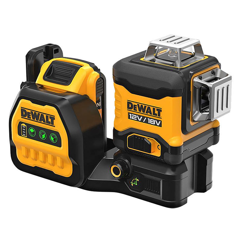 Niveau laser multi lignes 3 faisceaux verts a 360 12V 18V DEWALT DC Racetools