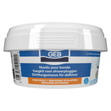Mastic sanitaire d'étanchéité GEB pour les bondes et emboitements des tuyaux 200g