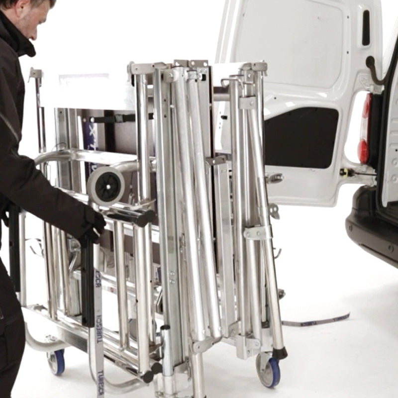 Échaudage roulant X Tower - 2,80 m - TUBESCA-COMABI - 22405530 + Kit de chargement pour X-Tower "EMBARQ OFFERT