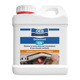 Détartrant G5 GEB élimine le tartre dans les installations d'eau chaude sanitaire 1L