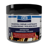 Crème lustrante GEB Propfeu effet patiné pour l’entretien et la protection des fontes et métaux 220ml