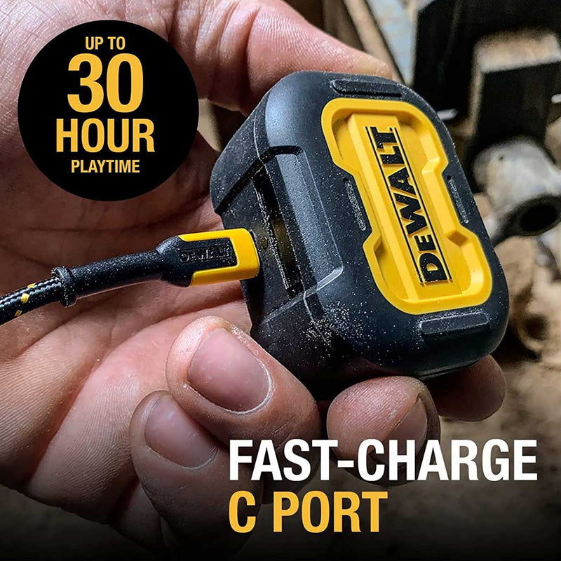 Ecouteurs Bluetooth avec étui de chargement Jobsite Pro X1 DEWALT - 1902092DWG 
