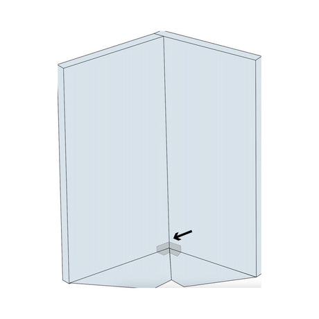 Coin d'étanchéité - angle rentrant