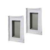 Duo de niches à carreler étanche - Format intérieur MARMOX - 15 cm de profondeur
