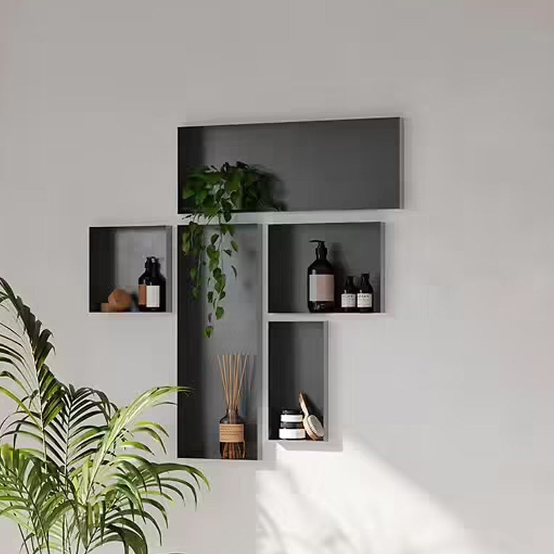 Niche design 80 x 30 cm MARMOX semi-encastrée en acier inox