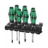 Jeu de tournevis et rack 335/350/367/7 Kraftform Plus Lasertip 7 pièces - WERA - 05320540001