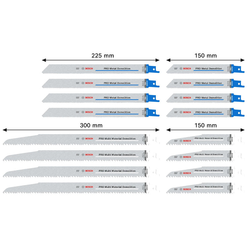 Coffret de lames PRO Tough Box Demolition Bosch Pro - 2607011822