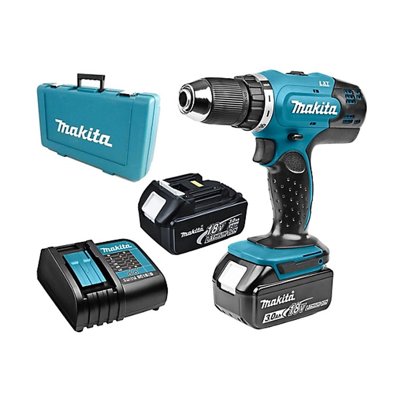 Perceuse visseuse DDF453SFE 18V 2x3Ah + coffret - MAKITA