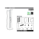 Kit goulotte SCHNEIDER R9HKT13 GTL 2 parties Rési9