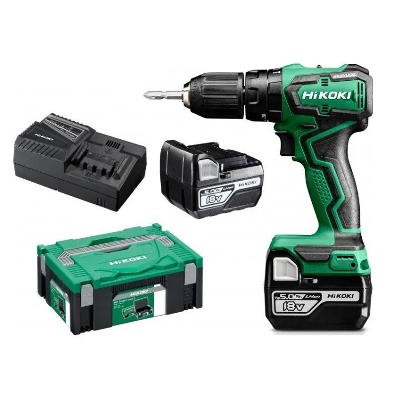Perceuse à percussion HIKOKI DV18DDWPZ - 55Nm 18V