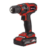 Perceuse Visseuse sans fil TC-CD 18/35 Li EINHELL Power X-Change (Li-ion, 18 V, Couple 35 Nm) Livré avec Batterie 1,5Ah et Chargeur