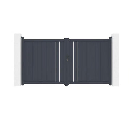 Portail aluminium Oregon Battant