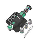 Cliquet de poche Zyklop  8009 Set 2, 18 pièces - WERA - 05004281001