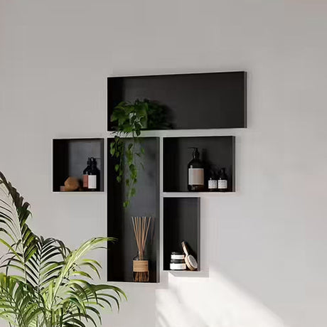 Niche design 30 x 30 cm MARMOX semi-encastrée en acier inox