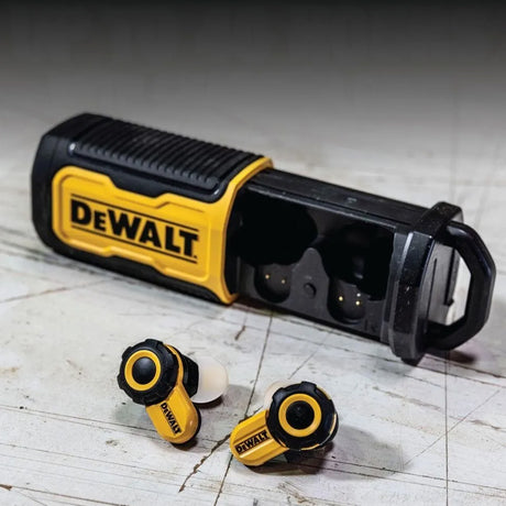 Ecouteurs Bluetooth avec étui de chargement Jobsite Pro X2 DEWALT - 1902097DWG 