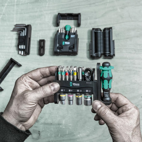 Multi-outils  Tool-Check Modular 1, 21 pièces - WERA - 05049000001