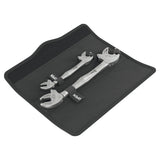 Jeu de 2 clés auto ajustables  6006 Joker 2 Set 1 Clés double fourche, 2 pièces - WERA - 05020340001