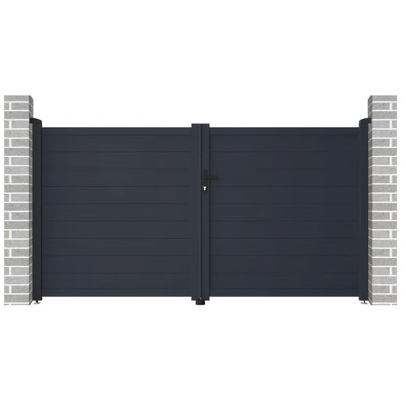 Portail aluminium battant Michigan