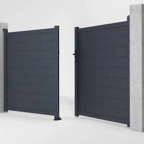Portail aluminium battant Michigan