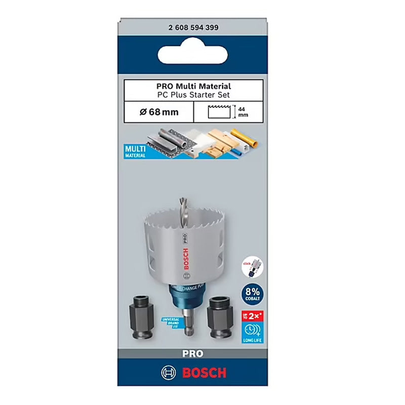 Coffret de démarrage Scies Cloches PRO Multi Material PC Plus Bosch Pro - 2608594399