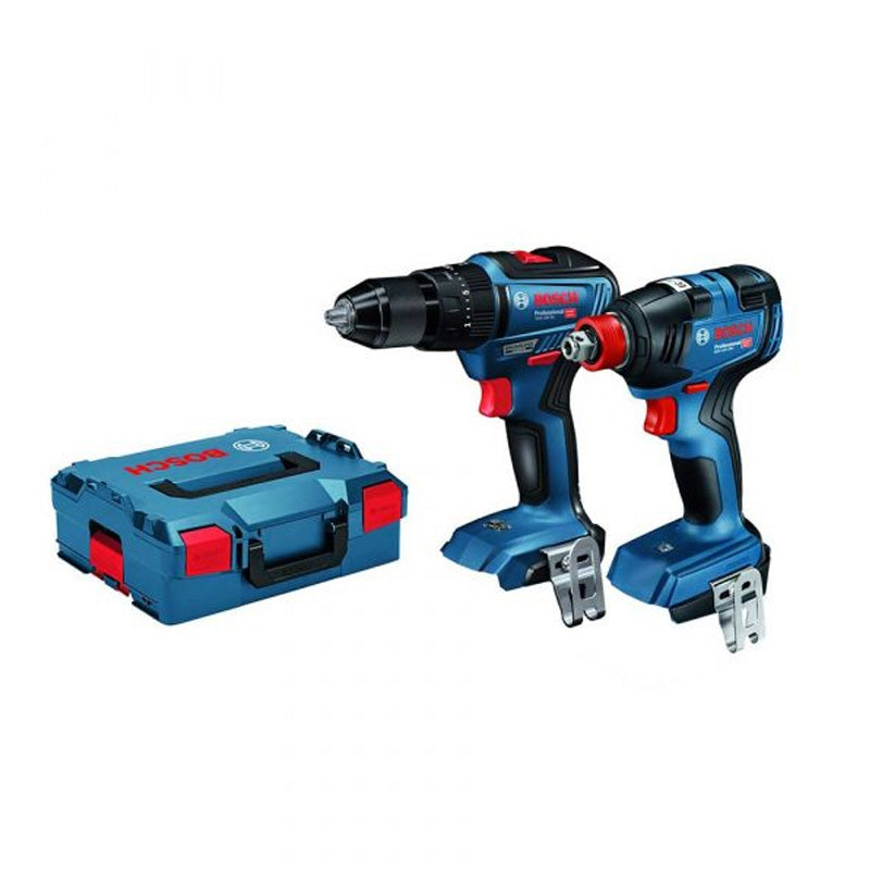 Bosch Professional Akkuschrauber GDX 18V-200 + GSB 18V-55 Solo
