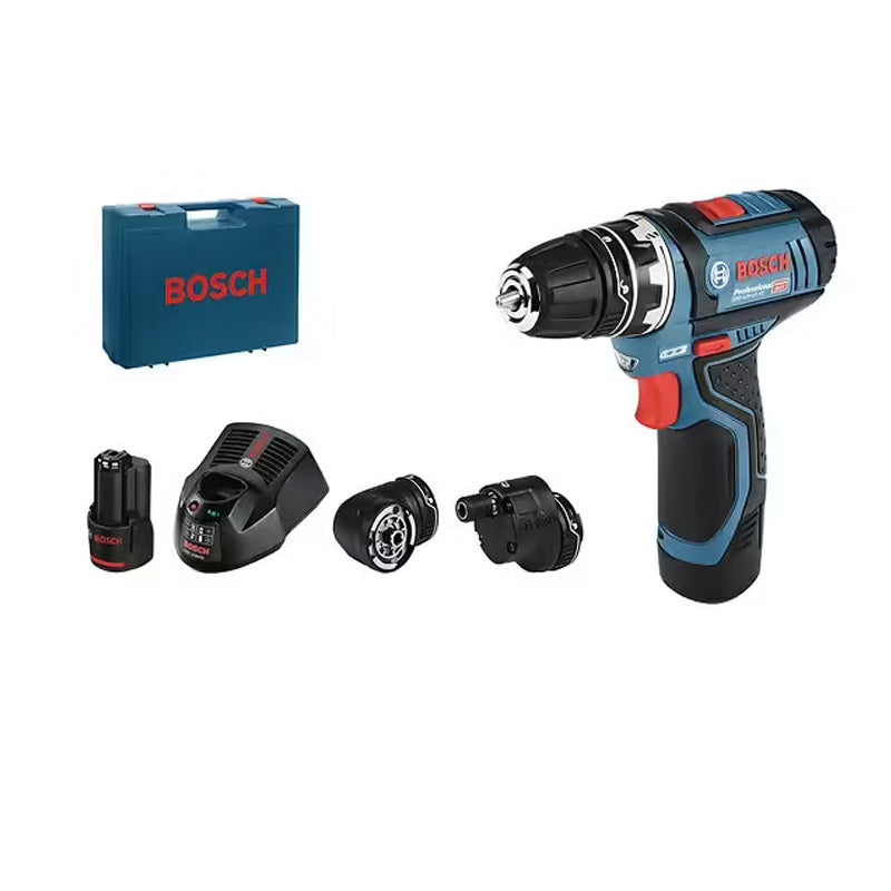 Perceuse-visseuse Bosch Professional GSR 12V-15 FC + 2 batteries 2,0Ah + Chargeur GAL 1230 - 06019F6006