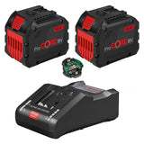 Pack 2 Batteries BOSCH ProCORE 18V 12Ah Professional + Chargeur BOSCH GAL 18V-160 C Professional + GCY 42 1600A016GY
