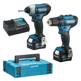 Pack 2 outils MAKITA CLX224SMJ (DF333D + TD110D) 12V (2 x 4,0 Ah)